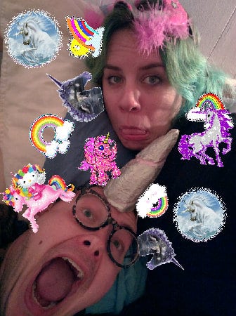 The most fun joyful pink jolly photo