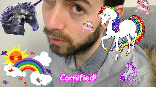 Crazy pink divine merry glad glitter