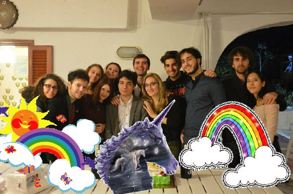 The most lovely sunny fun pink unicorn